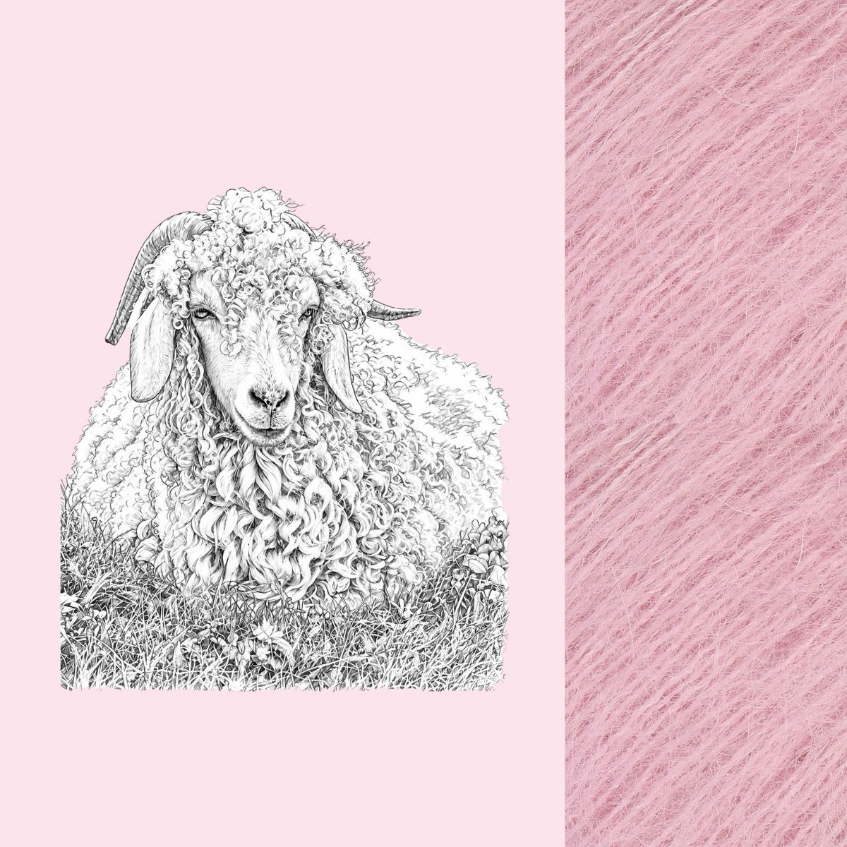 Mohair wol