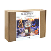 Doos van het Durable garenpakket Baby Pinguin Snowy met projectfoto