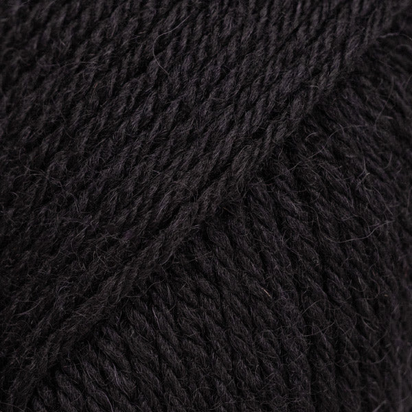 Drops Saga Uni Colour 02 Zwart