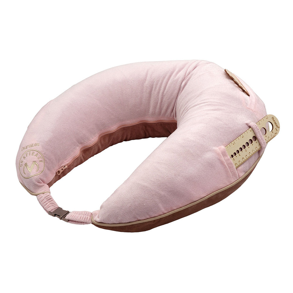 Durable Crafteaze ergonomisch handwerkkussen 70 x 70 cm 225 Vintage Pink 3