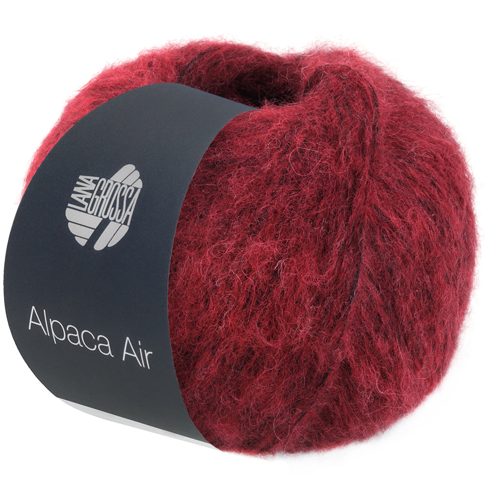 Lana Grossa Alpaca Air 020 Donkerrood