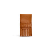 MUUD Eva Whisky - Handgemaakt leren etui voor naalden 12x6cm