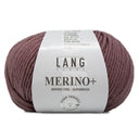 Lang Yarns Merino+ 0048 Donker Oudroze