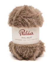 Phildar Phil Inuit 1170 Taupe - bol zacht faux fur garen