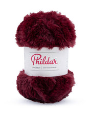 Phildar Phil Inuit 2366 Burgundy - bol zacht faux fur garen