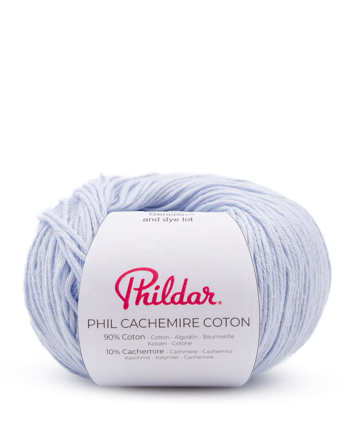 Phildar Phil Cachemire Coton 1079 Babyblauw - sfeerfoto 1