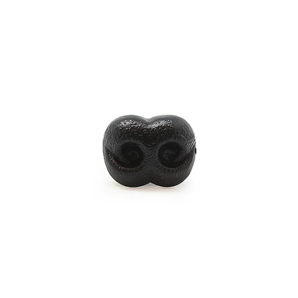 Veiligheidsneus hond zwart 8mm
