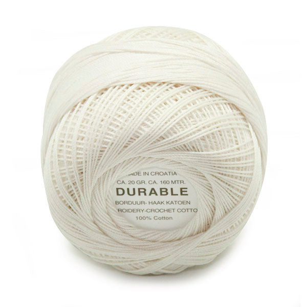 Durable Borduur- en haakkatoen 1020 Offwhite