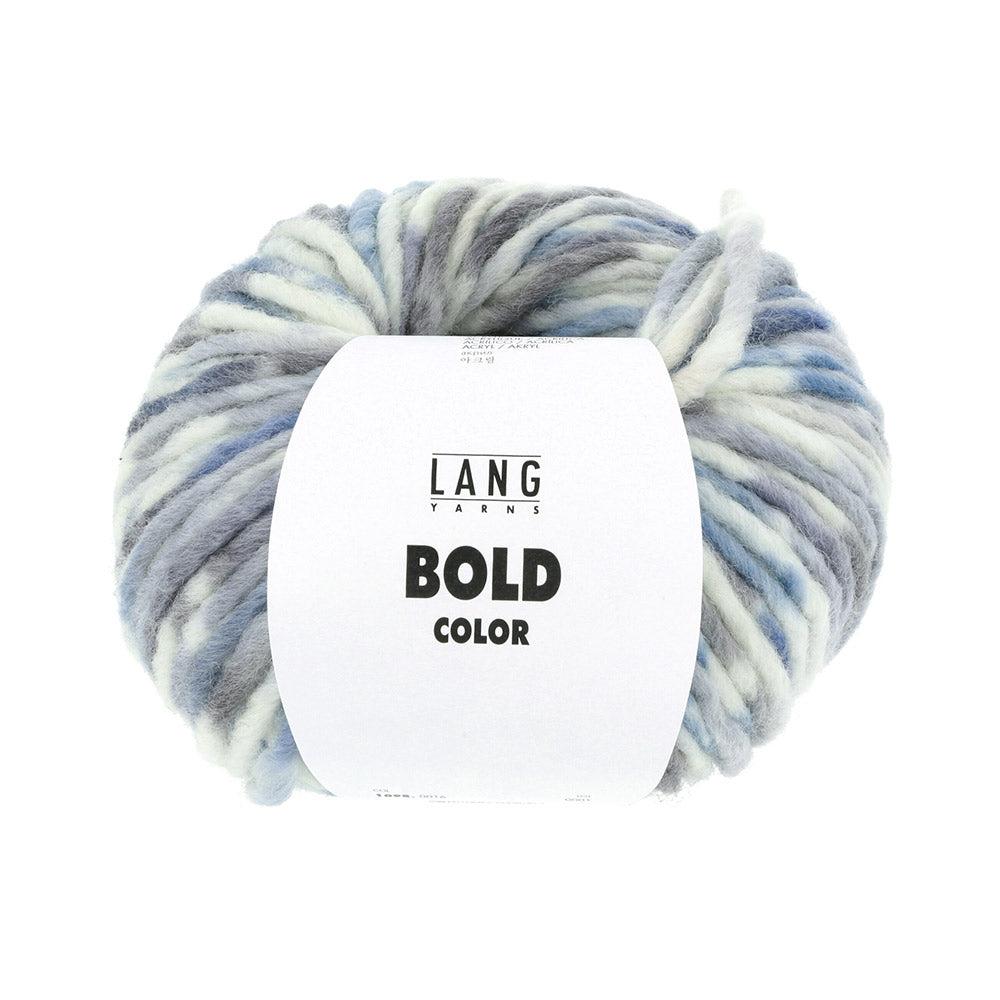 Lang Yarns Bold Color 016 Zwart/Petrol/Grijs