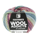 Lang Yarns Footprints 0014 Blauw/Bordeaux/Roze