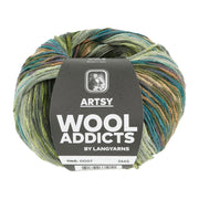 Lang Yarns Artsy 007 Groen/Petrol