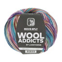 Lang Yarns Move 8-Fach 0005 Paars/Turquoise/Offwhite
