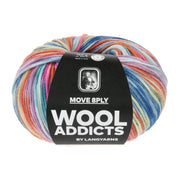 Lang Yarns Move 8-Fach/8-Ply 0012 Oranje/Marine/Lavendel/Turquoise