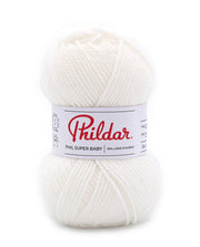 Phildar Phil Super Baby 1225 Swan - bol Phil Super Baby garen in kleur 1225 Swan