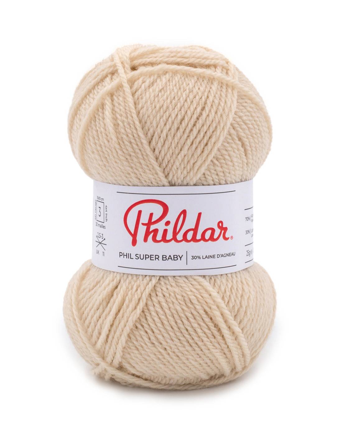 Phildar Phil Super Baby 2295 Greige - bol Phil Super Baby garen in kleur 2295 Greige