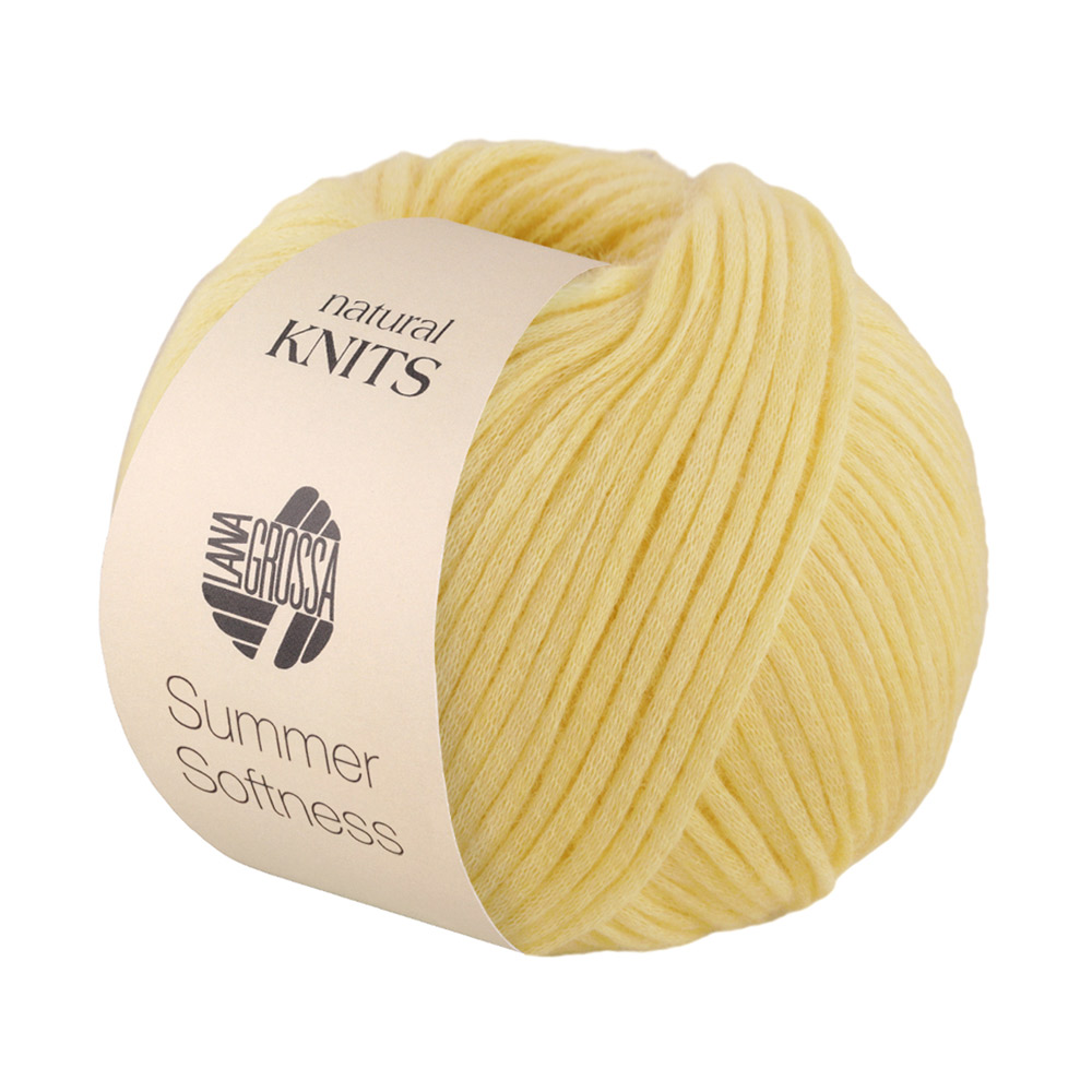 Lana Grossa Summer Softness 011 Geel