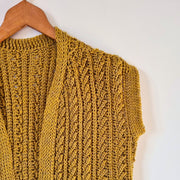 Goldenrod Waistcoat Haakpatroon (Digitaal) - It's Annemade