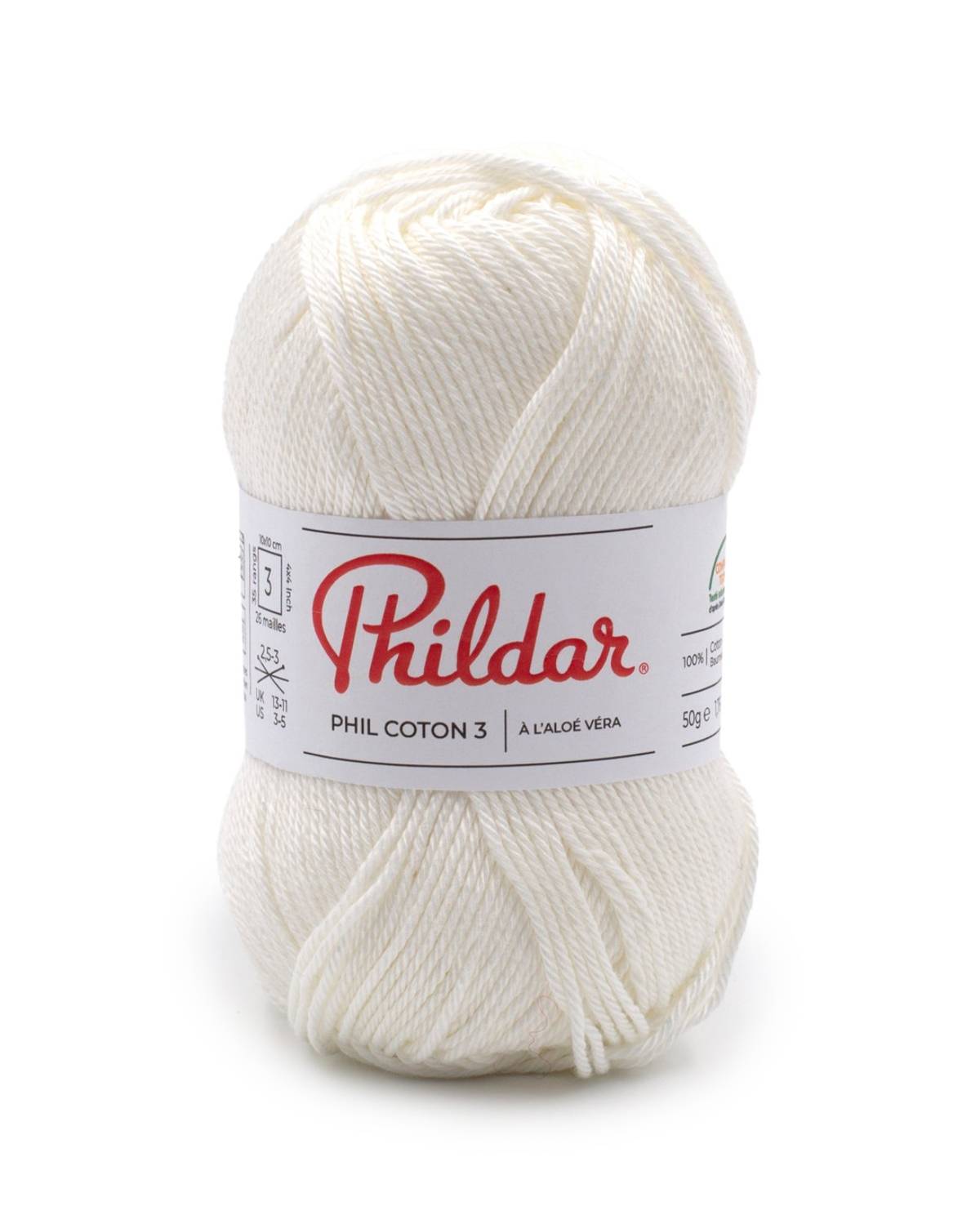 Phildar Phil Coton 3 1397 Krijt sfeerfoto 1
