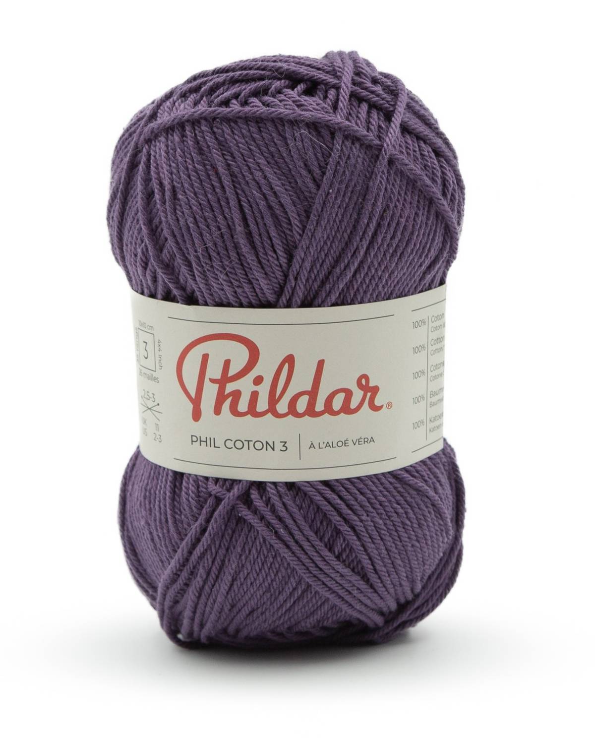 Phildar Phil Coton 3 2405 Blauwe bes sfeerfoto 1