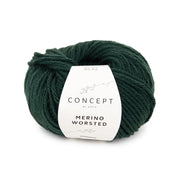 Katia Merino Worsted 022 Fles groen