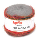 Katia Fur Moda 300 305 Grijs-Rood-Camel