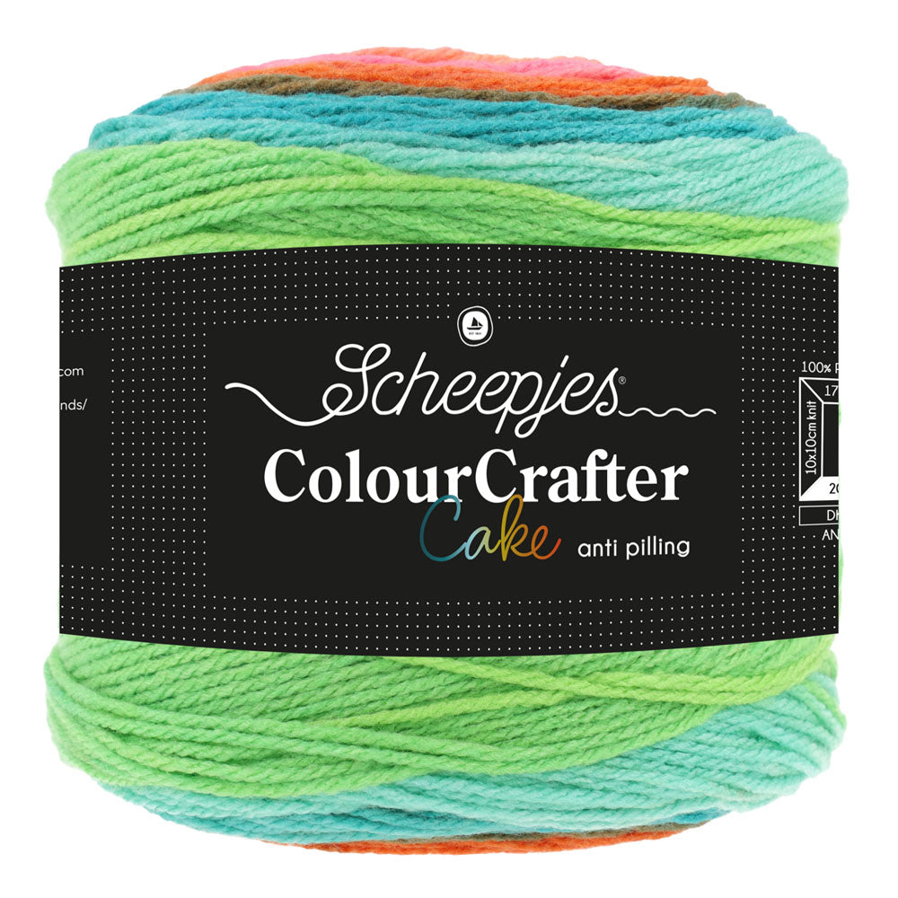 Scheepjes Colour Crafter Cake 706 Creative Studio - garencake met wikkel