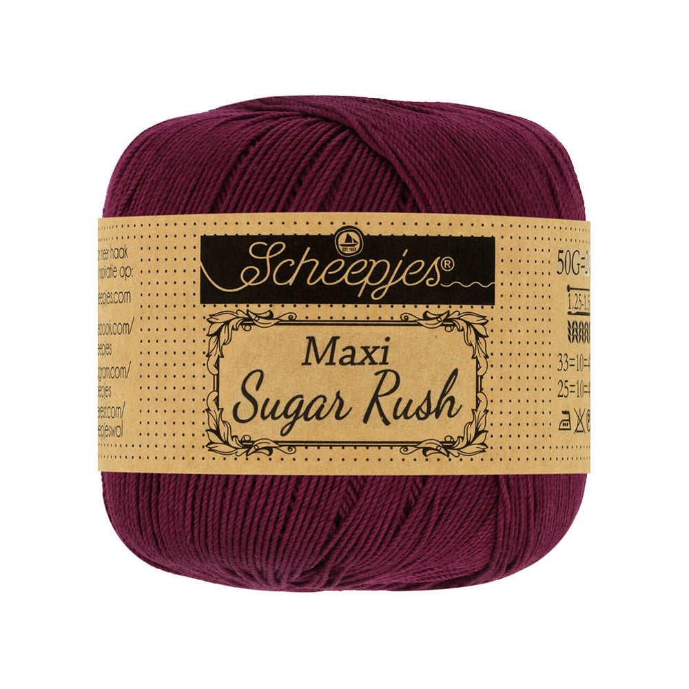 Scheepjes Maxi Sugar Rush 750 Bordeau