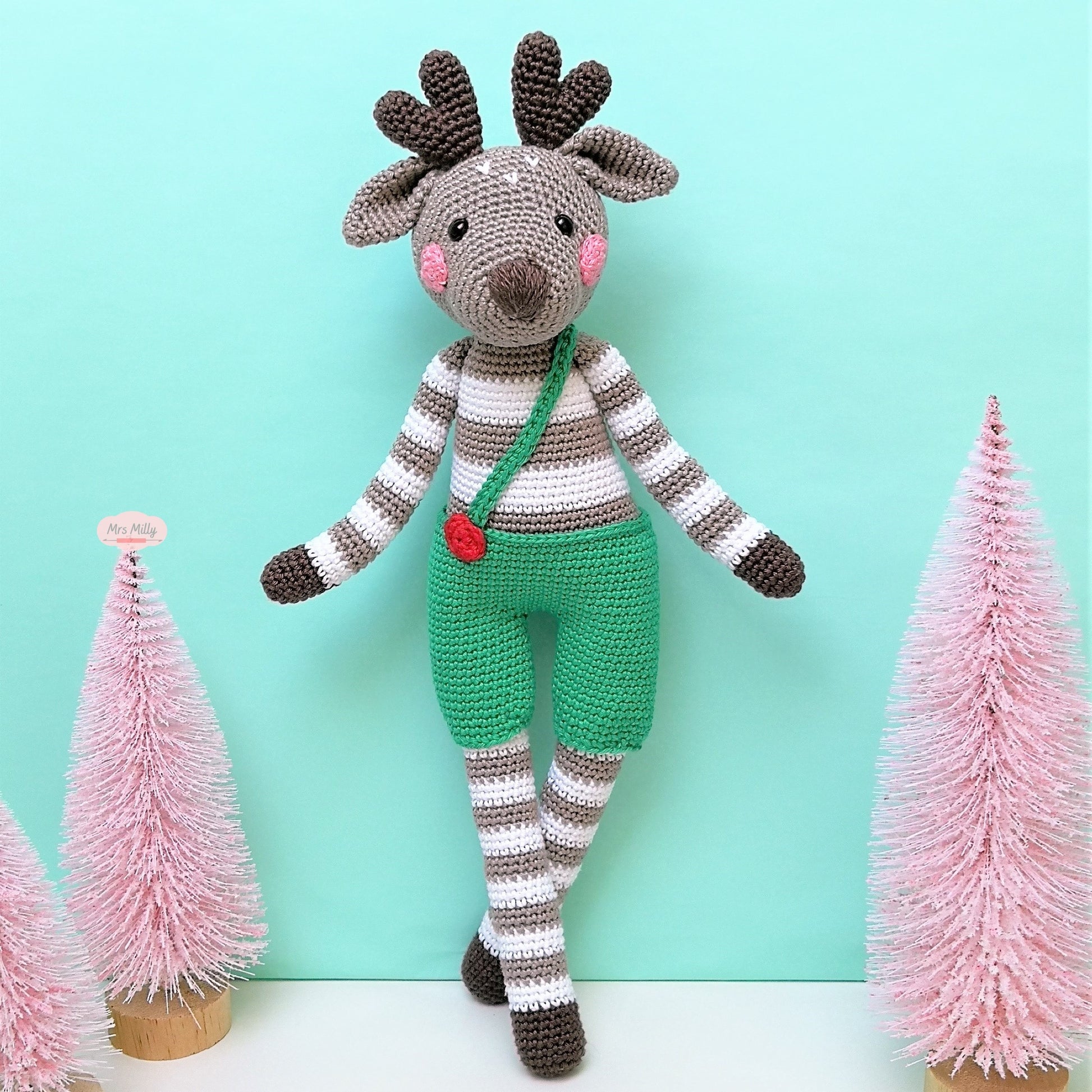 Rendier Dakota Amigurumi Garen en Haakpakket 2