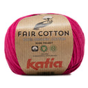 Katia Fair Cotton 032 Framboos rood