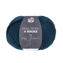 Lana Grossa Cool Wool 4 Socks Uni 7701 Donkergroen