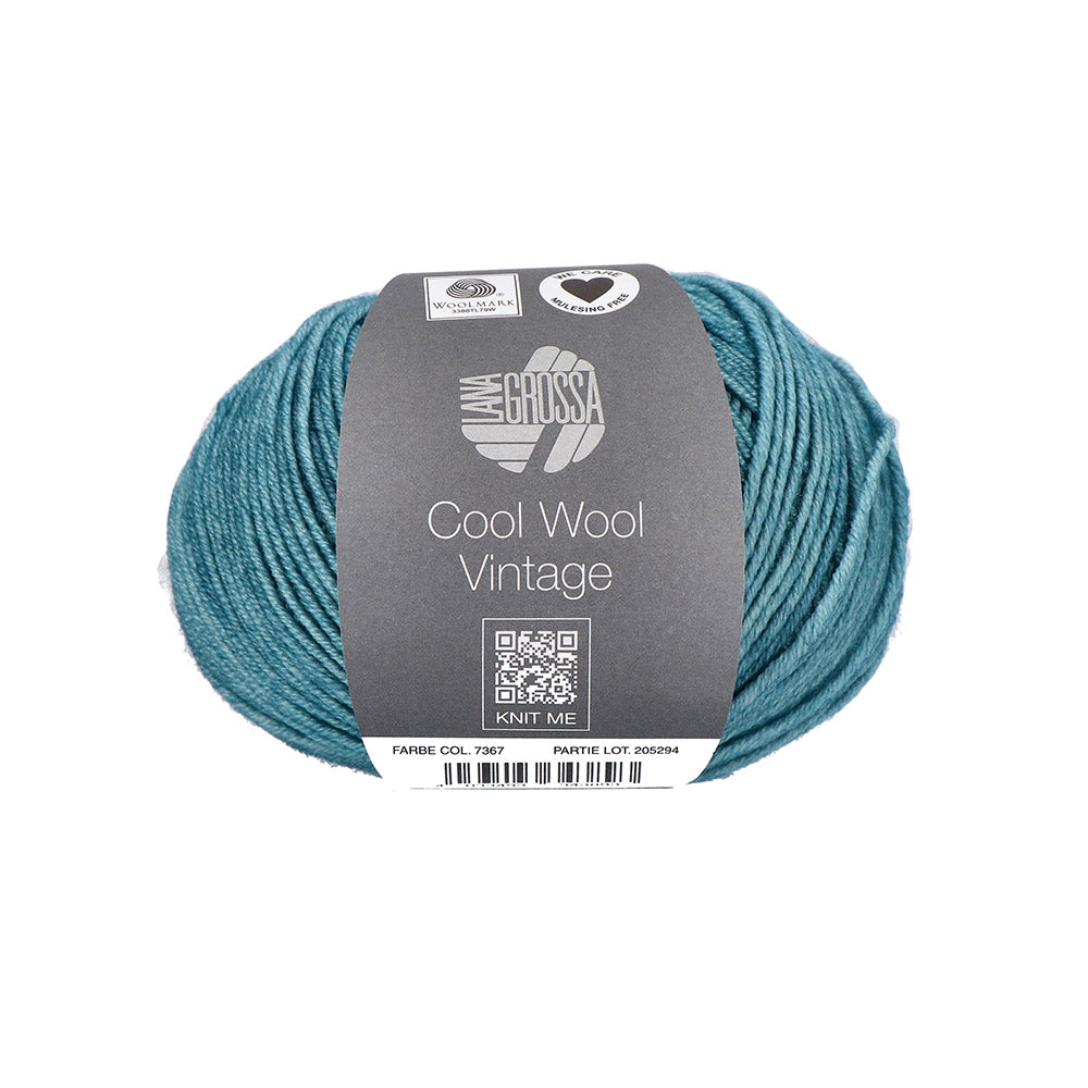 Lana Grossa Cool Wool Vintage 7367 Petrol