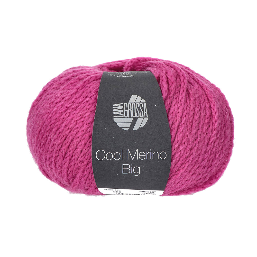 Lana Grossa Cool Merino Big 229 Roze