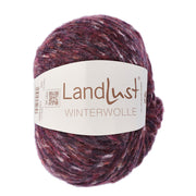 Lana Grossa Landlust Winterwolle 102 blackberry mottled