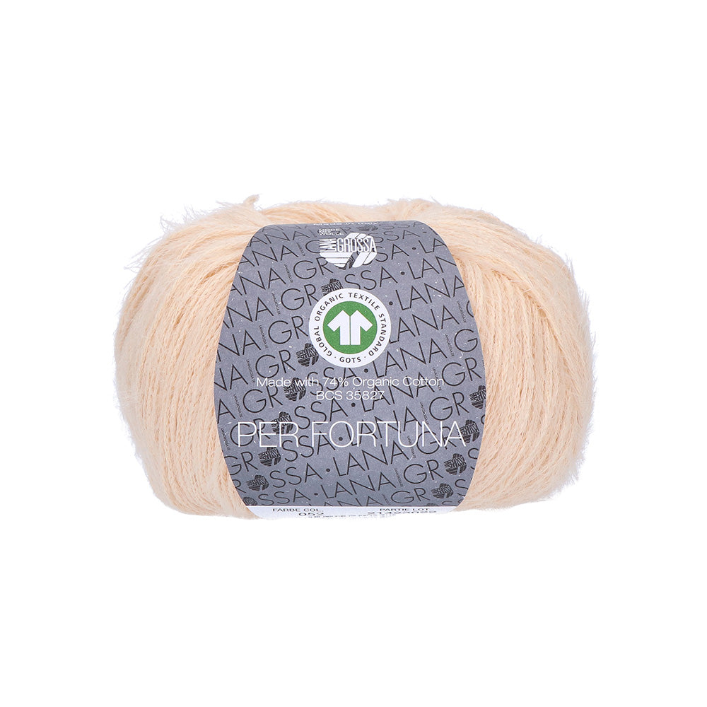 Lana Grossa Per Fortuna Gots 52 Peach