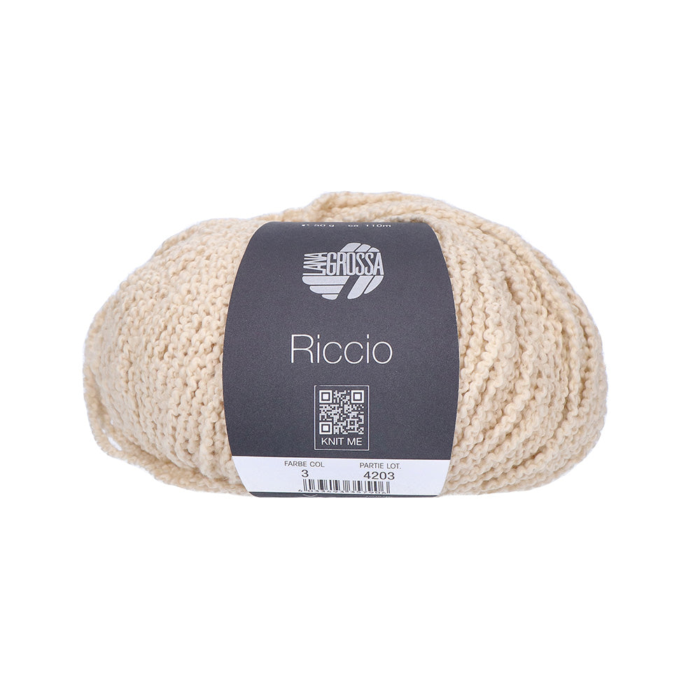 Lana Grossa Riccio 003 Beige