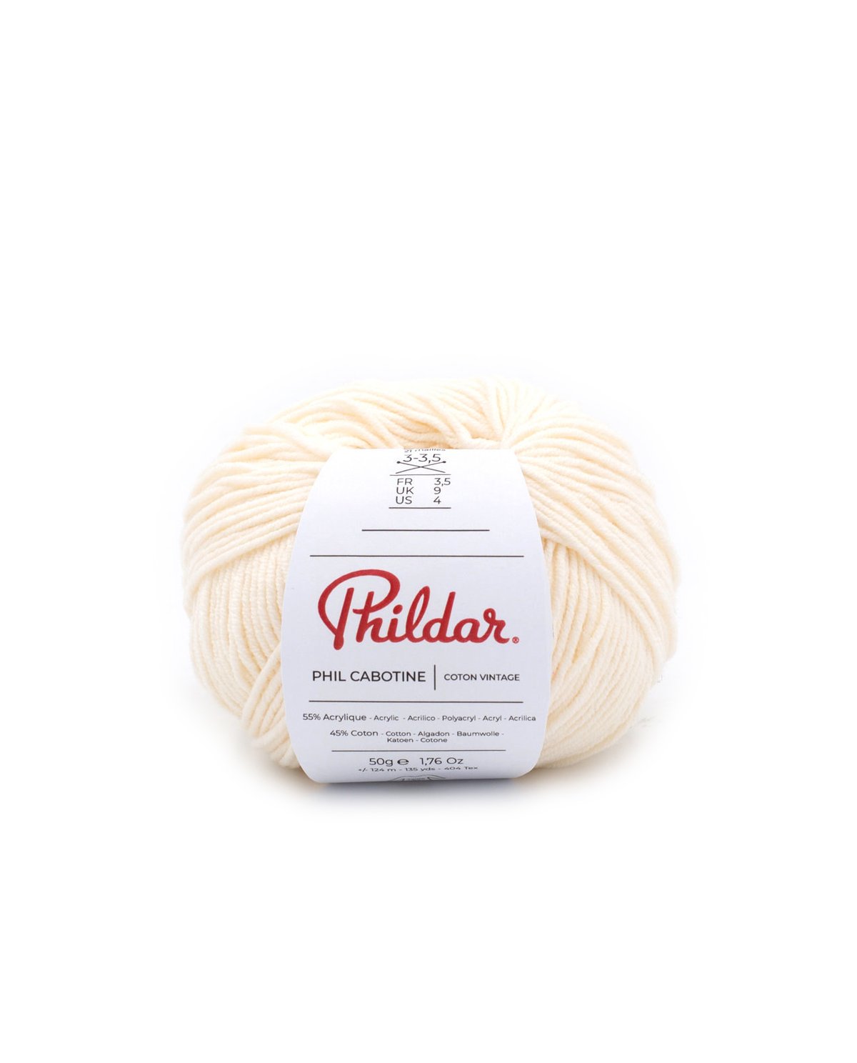 Phildar Phil Cabotine 1359 Ecru aanvullende afbeelding S1