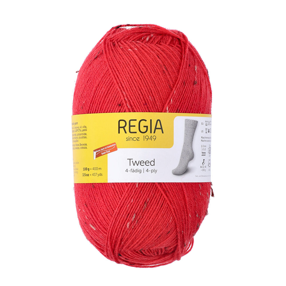 SMC Regia Tweed Sokkengaren uni kleuren 030