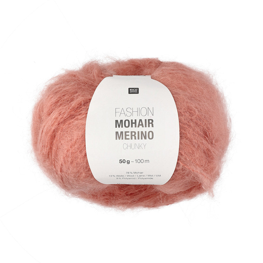 Rico Fashion Mohair Merino Chunky 019 Terracotta