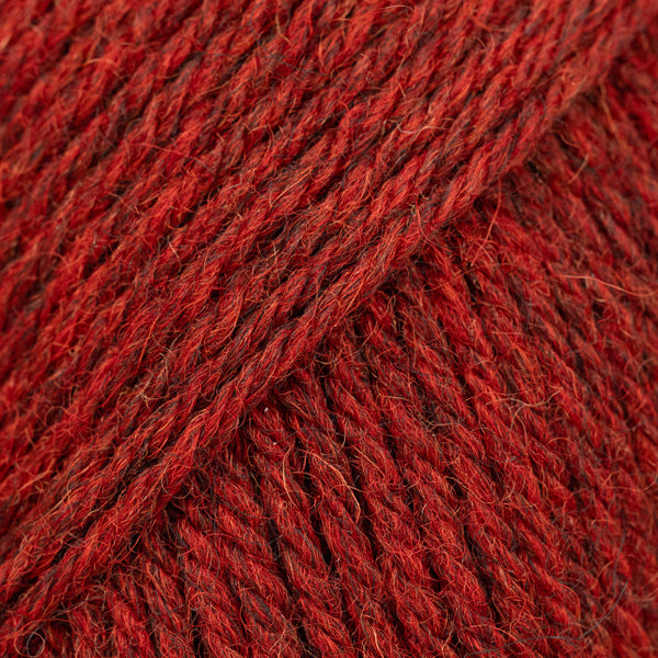 Drops Saga Mix 43 Paprika - 100% wol in gemêleerde kleur Paprika