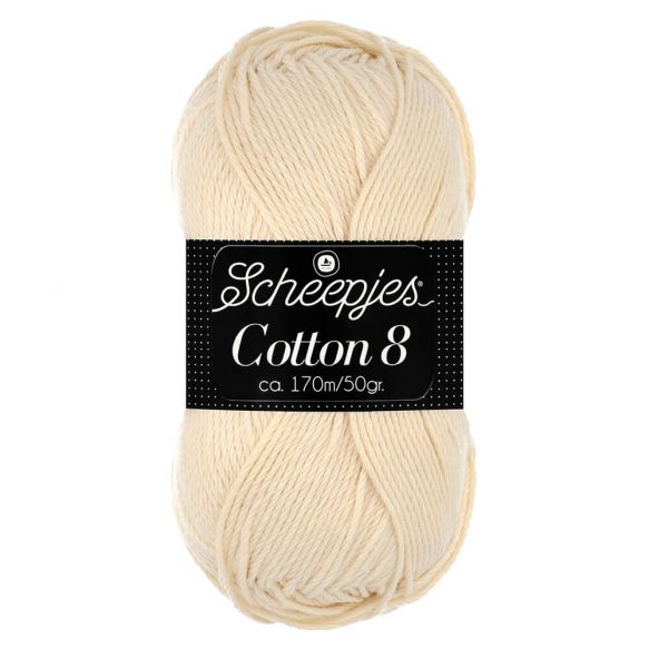Scheepjes Cotton 8 501 Naturel