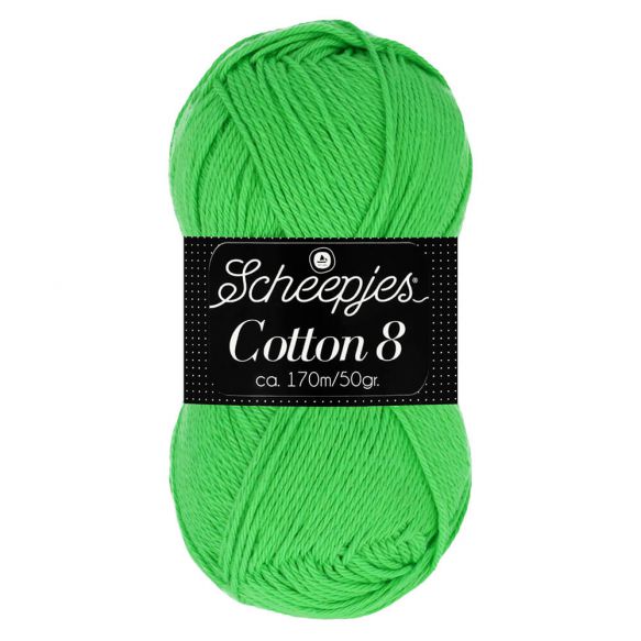Scheepjes Cotton 8 517 Green