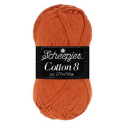 Scheepjes Cotton 8 671 Rust Brown