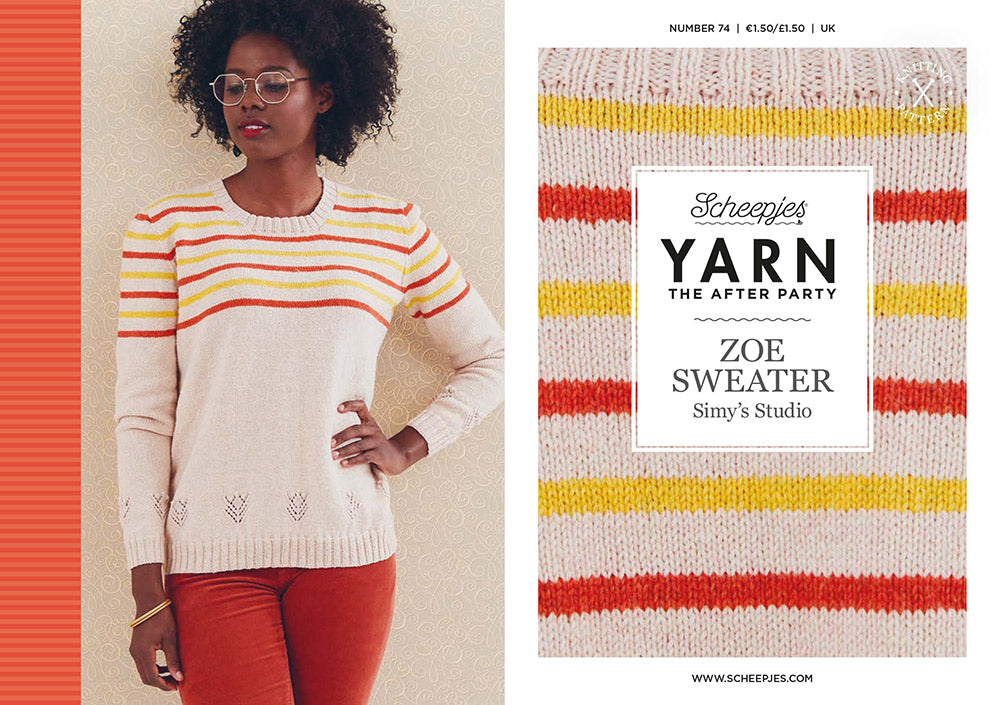 YARN The After Party nr.74 Zoe Sweater Top UK