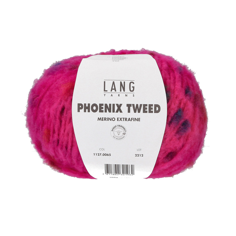 Lang Yarns Phoenix Tweed 065 Roze