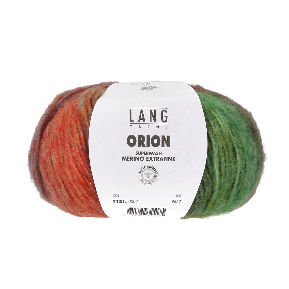 Lang Yarns Orion 002 Brown/Blue/Green