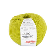 Katia Basic Merino 100 Geelachtig Groen