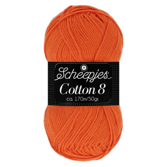 Scheepjes Cotton 8 716 Orange