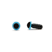 Veiligheidsogen Blauw 8mm per paar