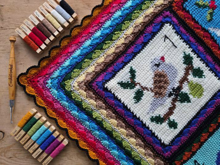 Stylecraft Christmas CAL - 12 Days of Christmas - EmKat Crochet Joyful Special DK Garenpakket