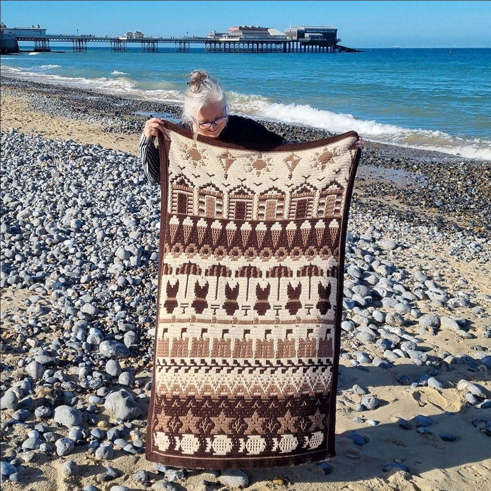 Deken Beside the Seaside CAL by Rosina Plane